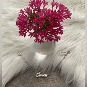 💞 BRIGHTON Love Letters Silver Adjustable Bracelet